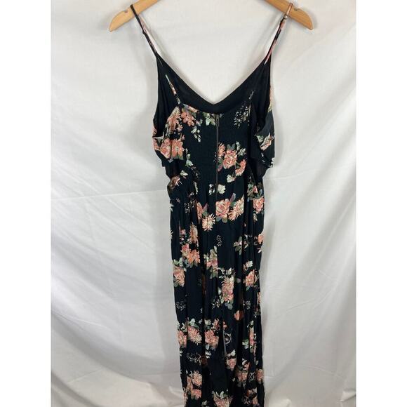 American Eagle Floral Print Jumpsuit Size Medium - Picture 6 of 6